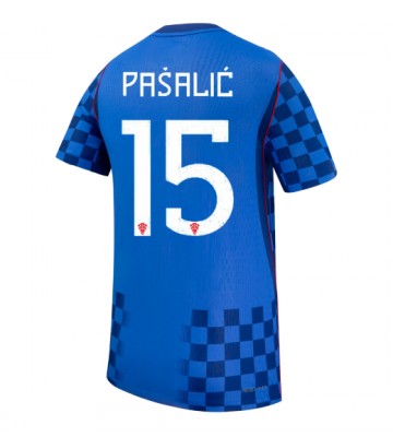 Kroatien Mario Pasalic #15 Udebanetrøje VM 2026 Kortærmet
